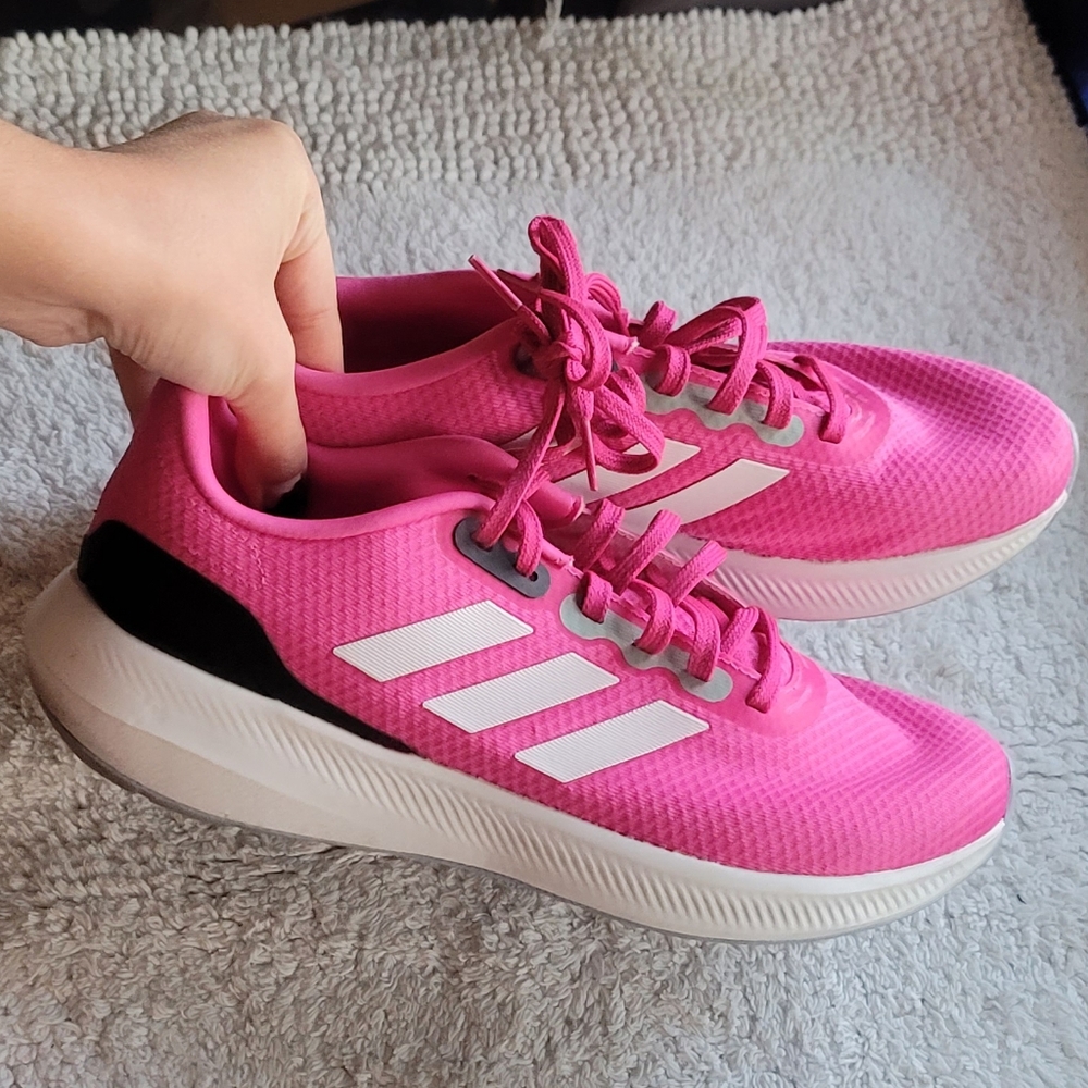 Adidas Women's Runfalcon 3.0 Running Shoes Sneakers Pink Cloudfoam